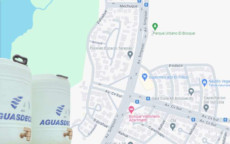 Aguas Décima realizará conexiones a la red de agua potable este jueves en Villa el Bosque